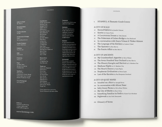 FARE magazine Issue 01: Istanbul