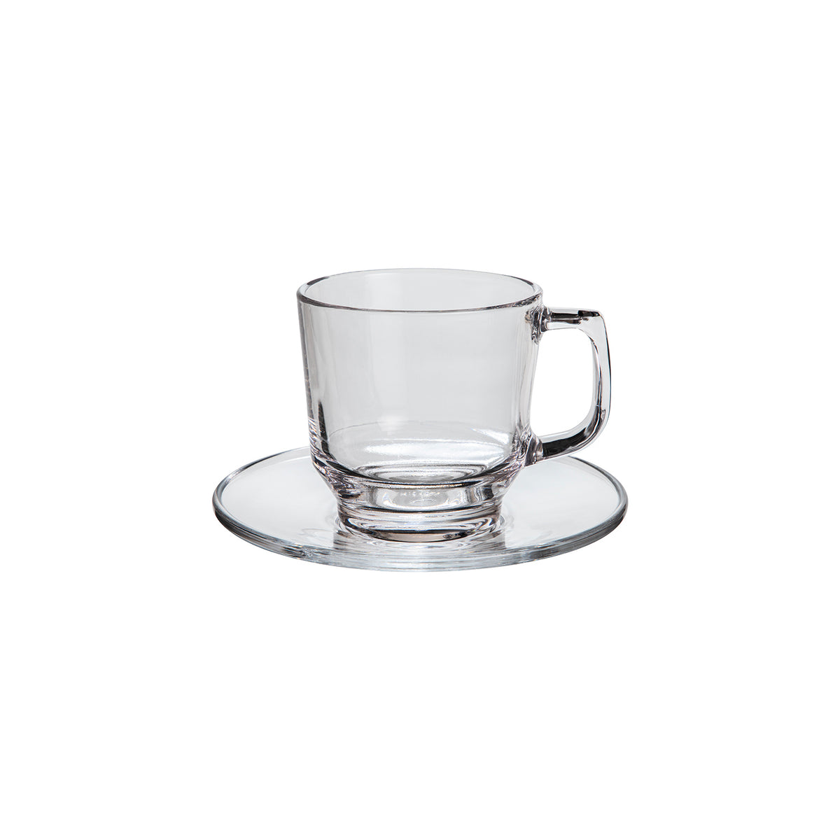 Kinto LUX glass expresso cup 80ml/ cup 250ml / mug 280ml/ 360ml Saucer 110mm/ 150mm