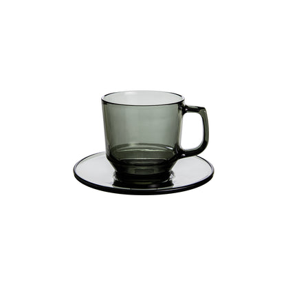 Kinto LUX glass expresso cup 80ml/ cup 250ml / mug 280ml/ 360ml Saucer 110mm/ 150mm