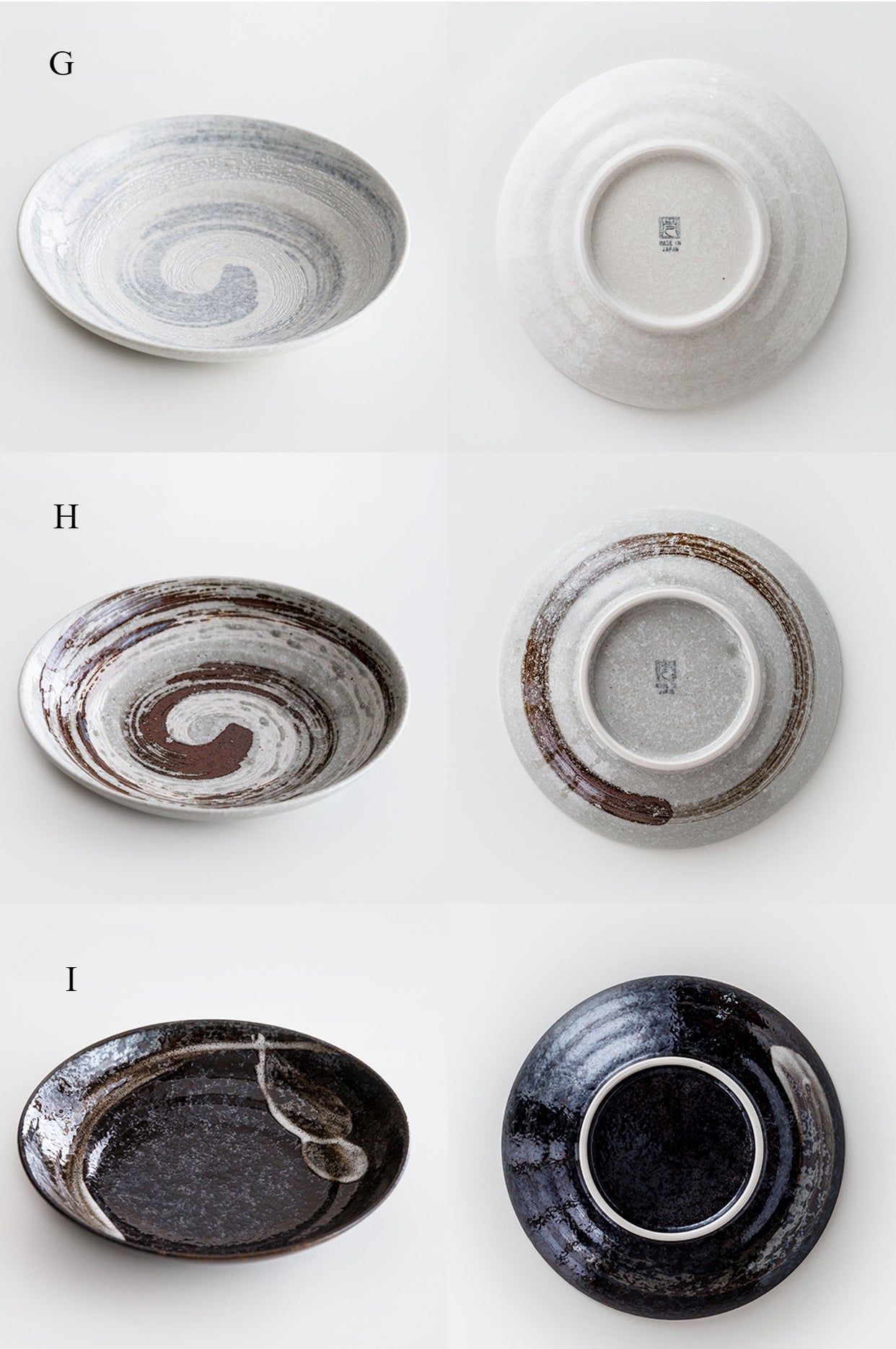 [Made in Japan] Gohobi Minoyaki Ceramic Deep Plate