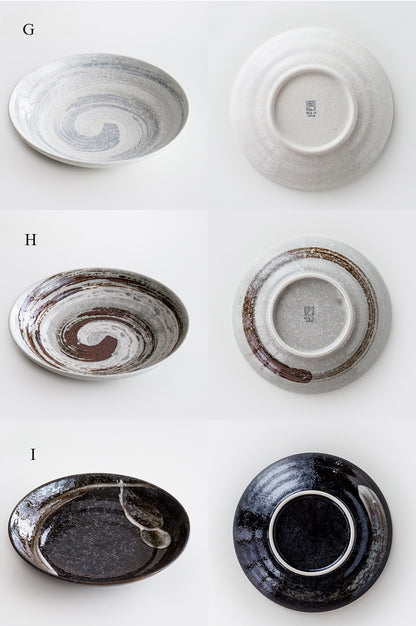 [Made in Japan] Gohobi Minoyaki Ceramic Deep Plate