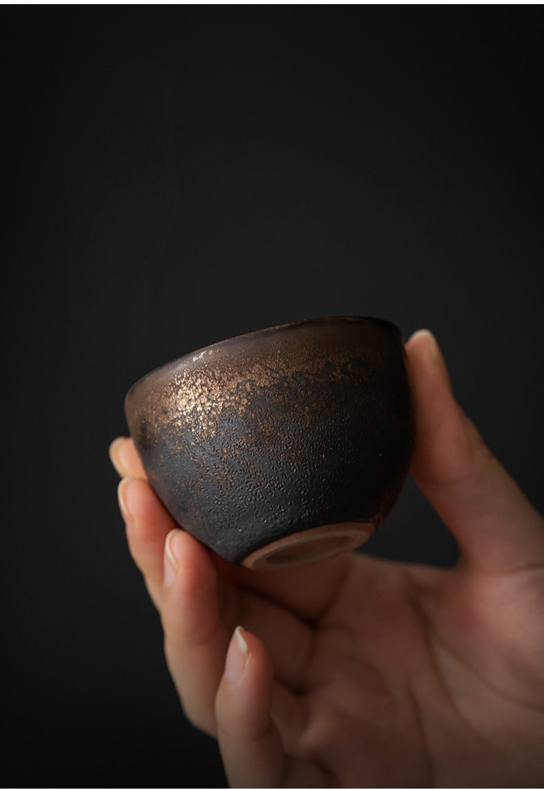 Gohobi Gilded Vintage Ceramic Teacup