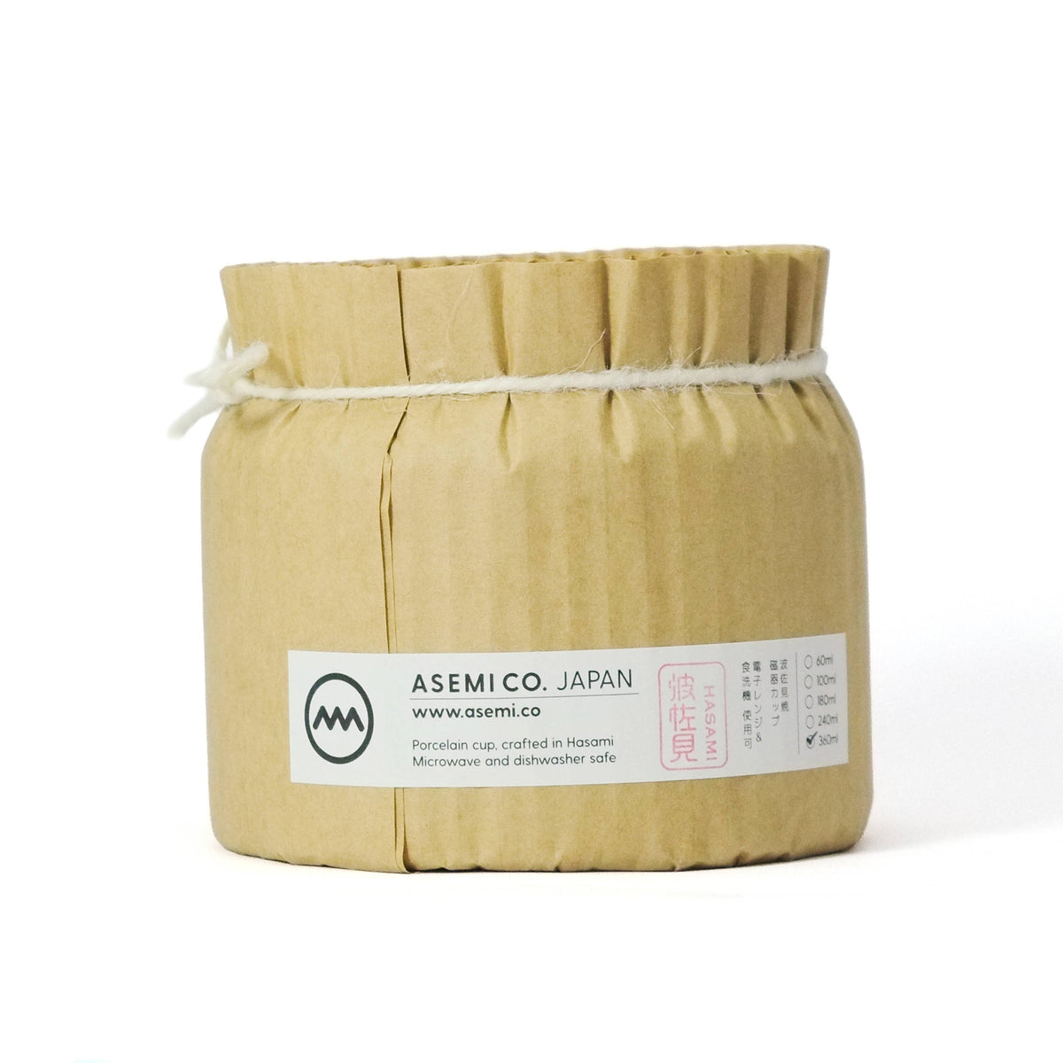 Asemi Co. Hasami-yaki Cup - Ash [Made in Japan]