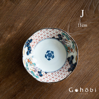Gohobi Handmade Japanese Minoyaki Traditional Ceramic Plate [Made in Japan]
