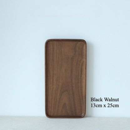 Gohobi Japanese-Inspired Solid Wood Tea Tray