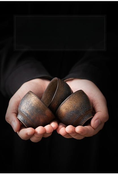 Gohobi Gilded Kung Fu Tea Cup