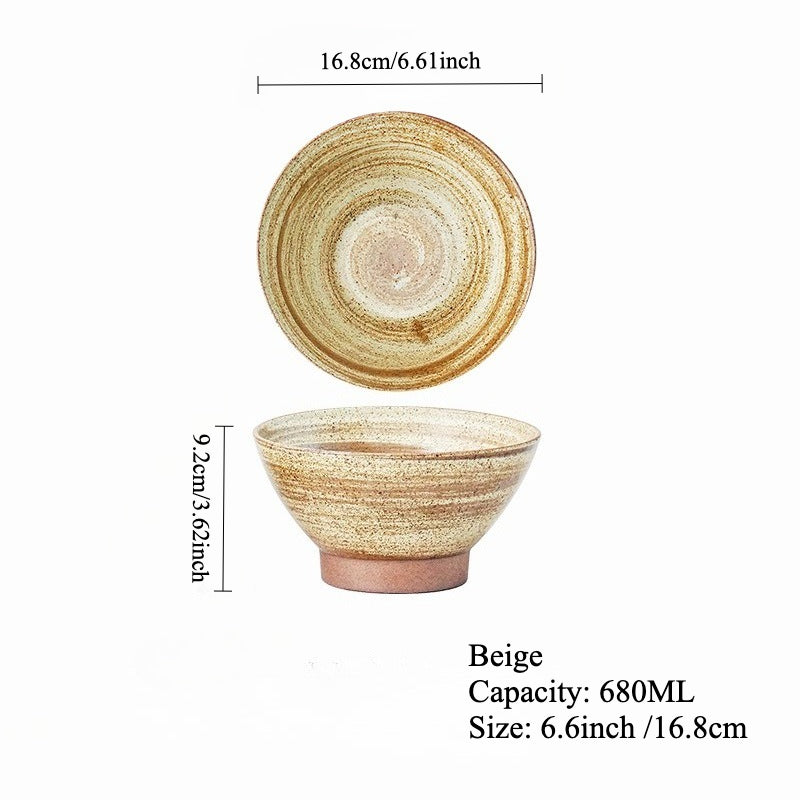 Gohobi Japanese Vintage High-foot Bowl