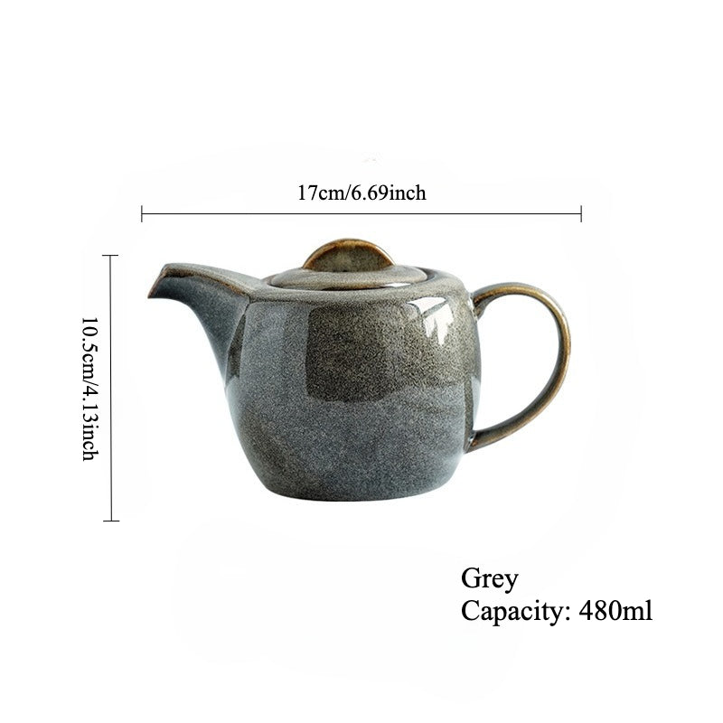 Gohobi Vintage Kiln-Change Ceramic Teapot