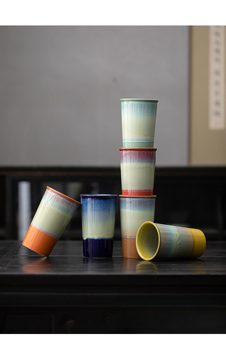 Gohobi Flow Glaze Ceramic Large Cup