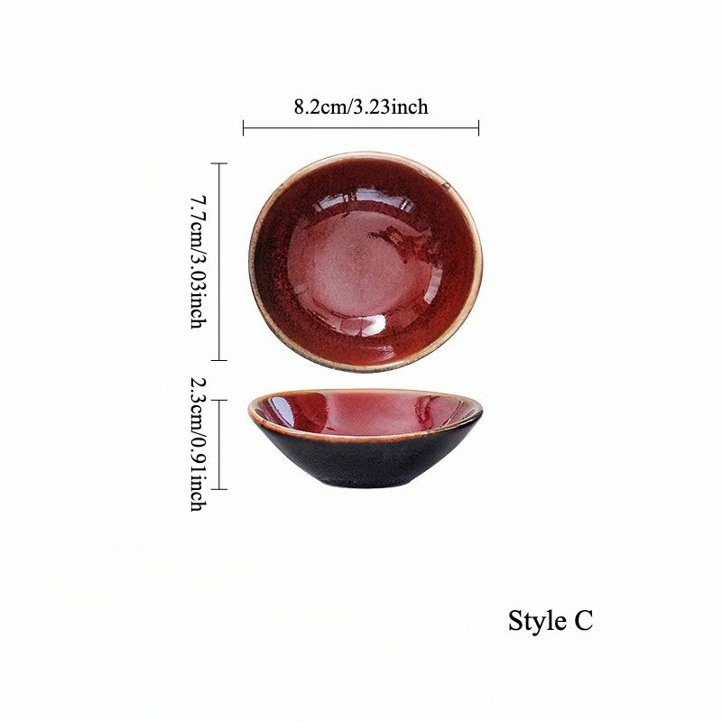 Gohobi Oval Ceramic Sauce Dish