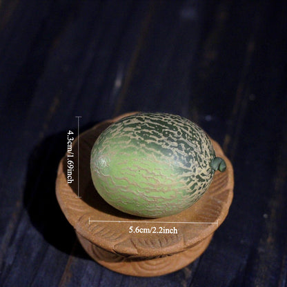 Gohobi Handcrafted Melon Tea Pet