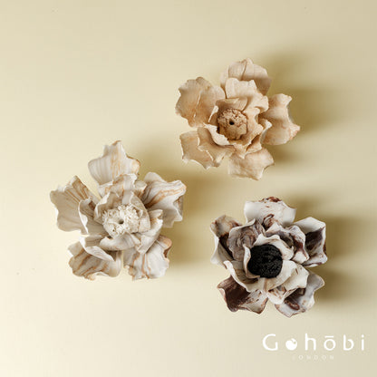 Gohobi Handmade Floral Incense Holder 001 - Lily