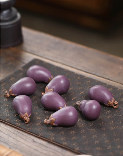 Gohobi Yixing Purple Sand Eggplant Tea Pet