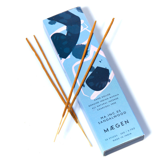 Gohobi x MÆGEN Incense Sticks - Sandalwood Genuine Indian Masala