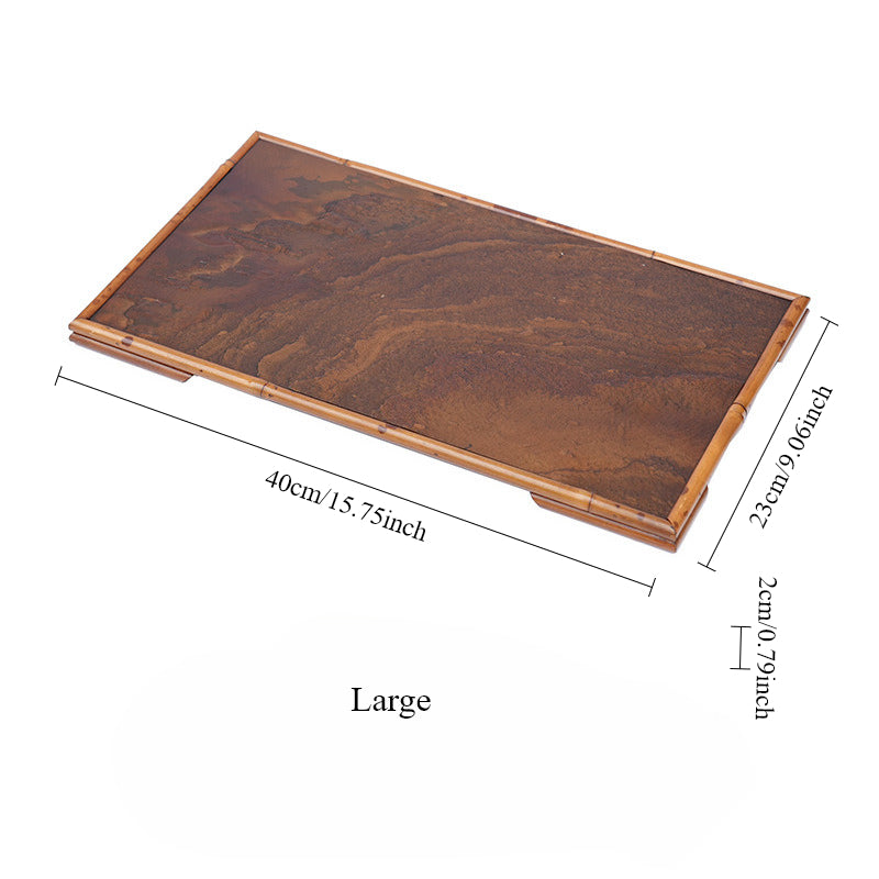 Gohobi Bamboo Gongfu Tea Tray – Dry Brewing Tea Table