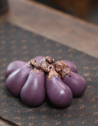 Gohobi Yixing Purple Sand Eggplant Tea Pet