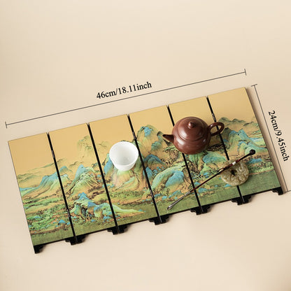 Gohobi Chinese Screen Tea Table Ornament