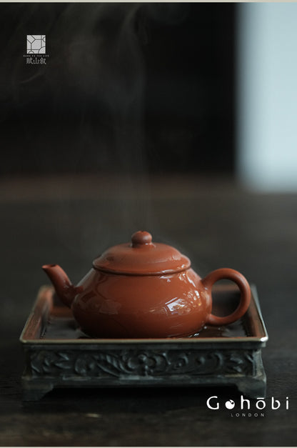 [賦山敘 x Gohobi] Gohobi Yixing Zhu Clay Teapot – Handmade Zisha Gongfu Tea Pot Original Ore
