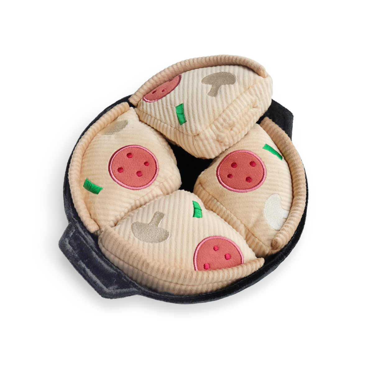 HereThe DEEP DISH PIZZA//Enrichment dog toy