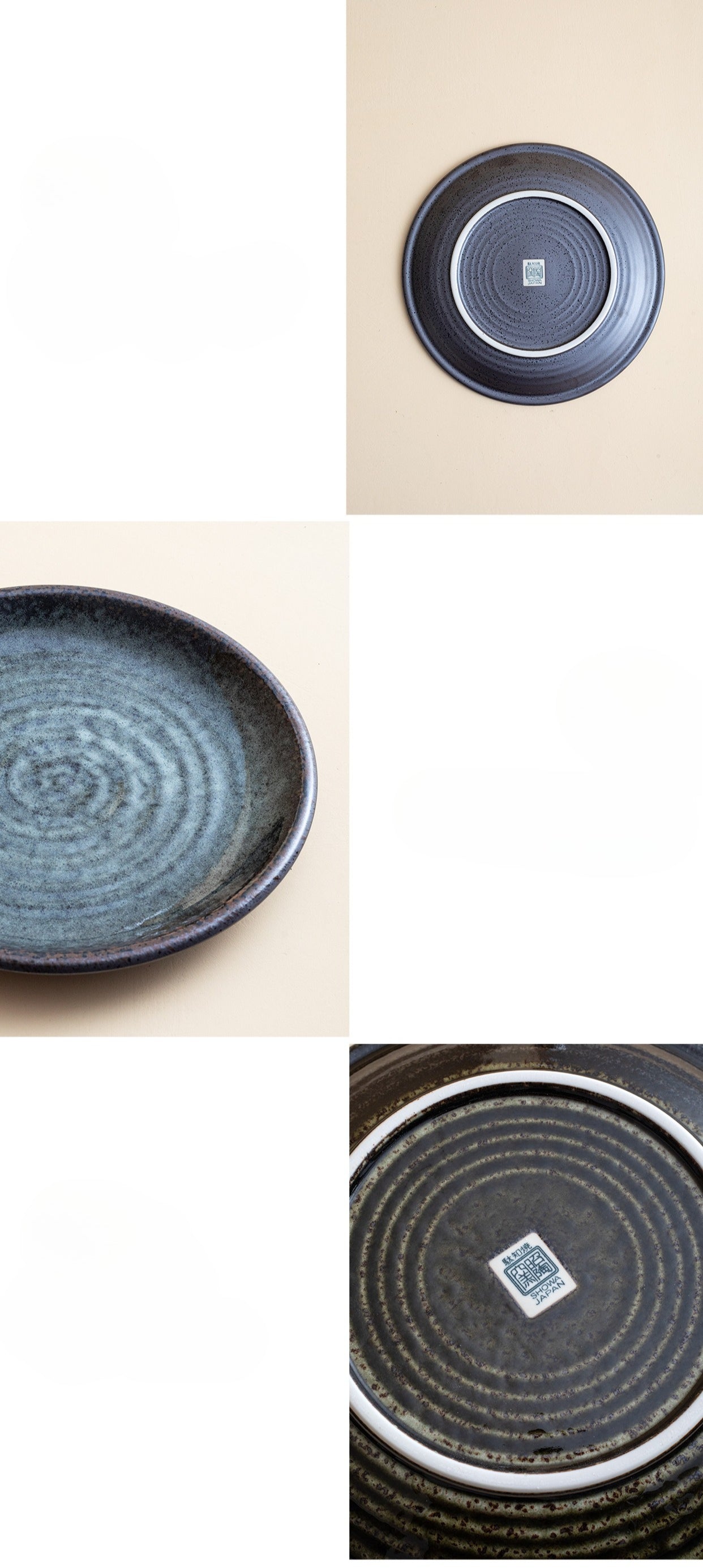 Gohobi Made in Japan Mino Ware Wabi-Sabi Plate – Ceramic Side Plate [Made in Japan]