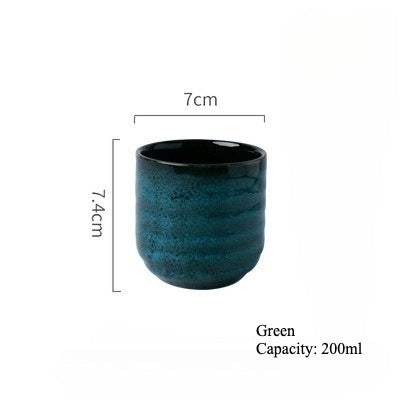 Gohobi Japanese-Style Kiln-Change Ceramic Tea Cup