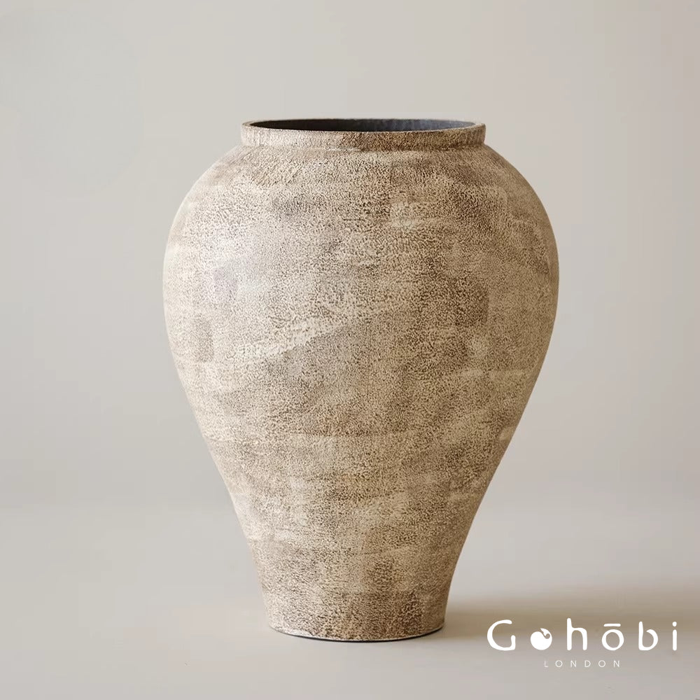 Gohobi Japanese-style Wabi Sabi Handmade Zen Large Vase 019