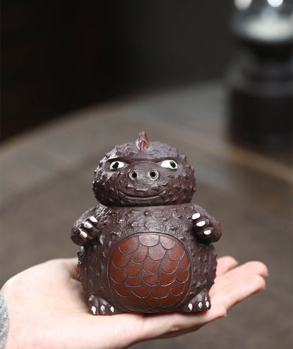 Gohobi Yixing Raw Ore Purple Sand Hand-Held Teapot