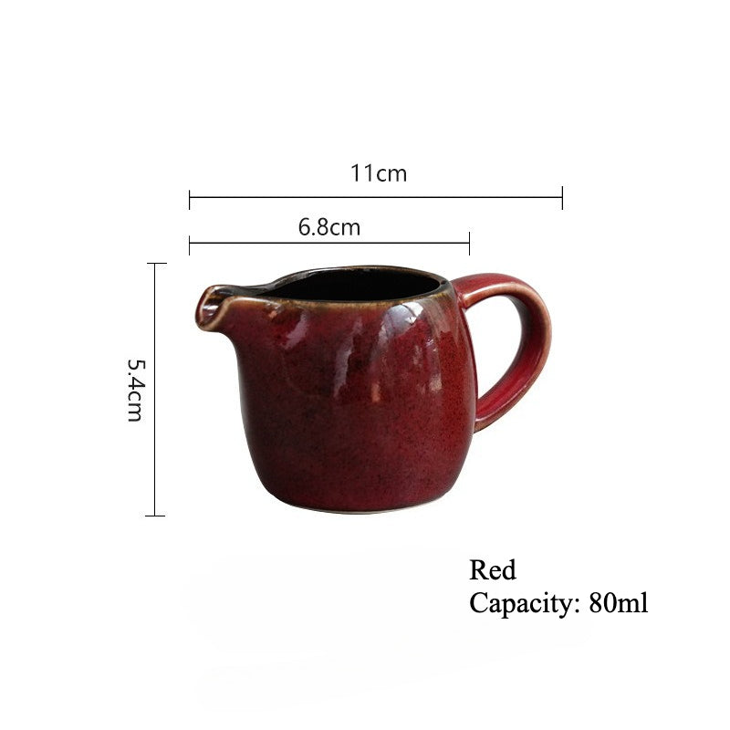 Gohobi Iridescent Ceramic Milk Jug