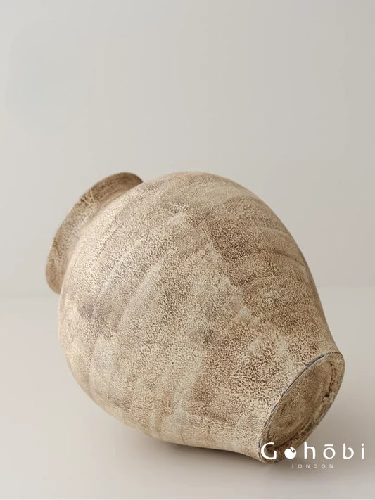 Gohobi Japanese-style Wabi Sabi Handmade Zen Large Vase 016