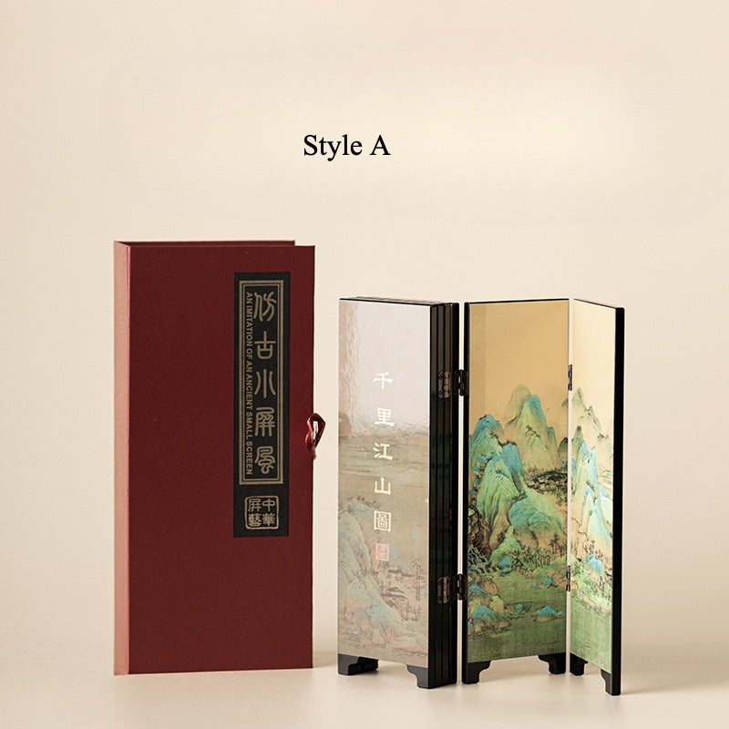 Gohobi Chinese Screen Tea Table Ornament