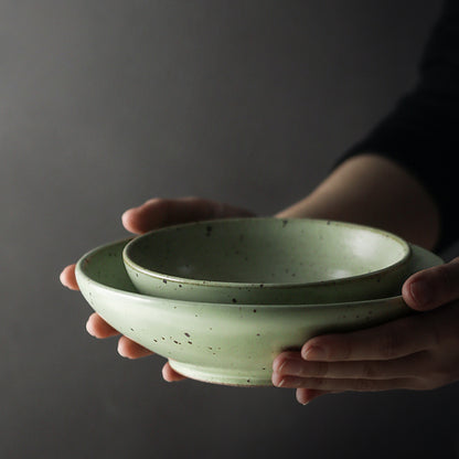 Gohobi Jiutu Coarse Pottery Plate