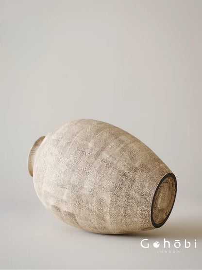 Gohobi Japanese-style Wabi Sabi Handmade Zen Large Vase 020