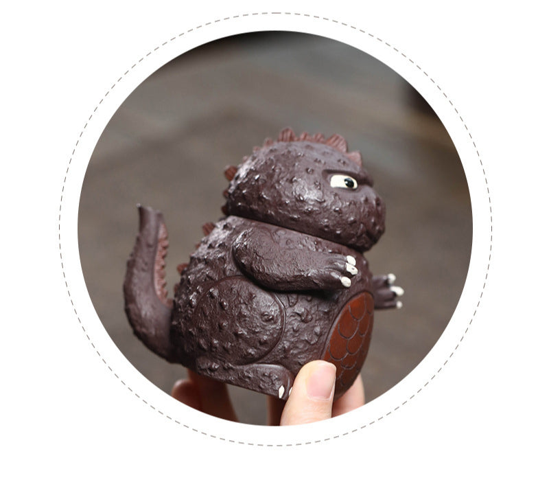 Gohobi Yixing Raw Ore Purple Sand Hand-Held Teapot