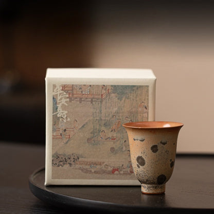 Gohobi Shino Ware Magnolia Cup