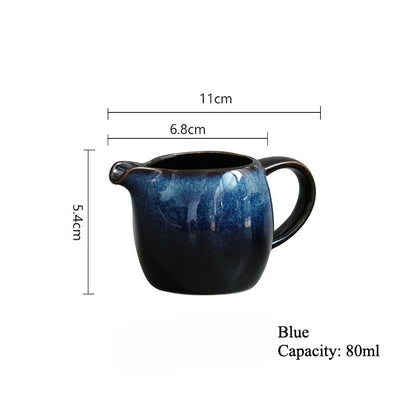 Gohobi Iridescent Ceramic Milk Jug