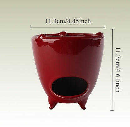 Gohobi Japanese Red Beam Teapot – Alcohol Lamp Style Tea Brewer