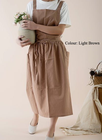 Gohobi Cotton-Linen Apron