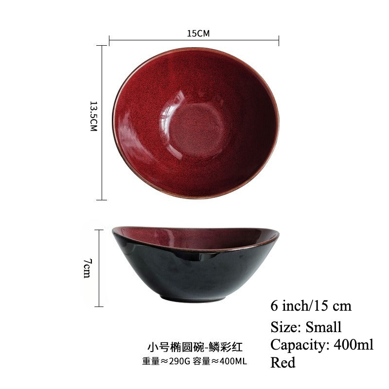 Gohobi Vintage Kiln-Change Ceramic Bowl