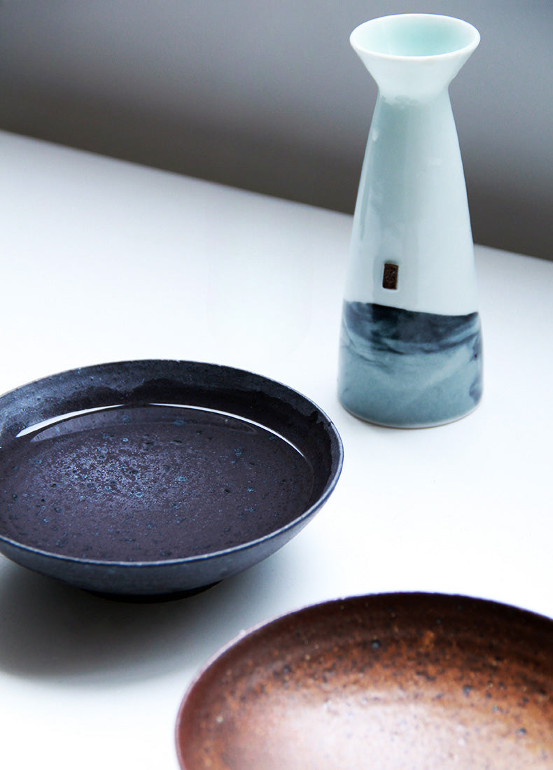 Gohobi Jiutu Coarse Pottery Plate