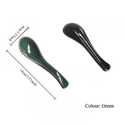 Gohobi Japanese-Style Kiln-Change Ceramic Spoon
