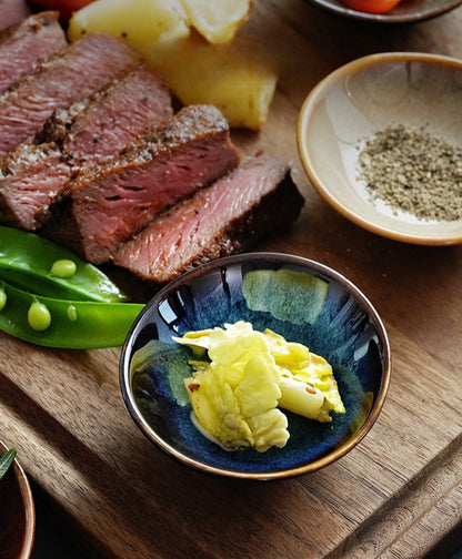 Gohobi Oval Ceramic Sauce Dish