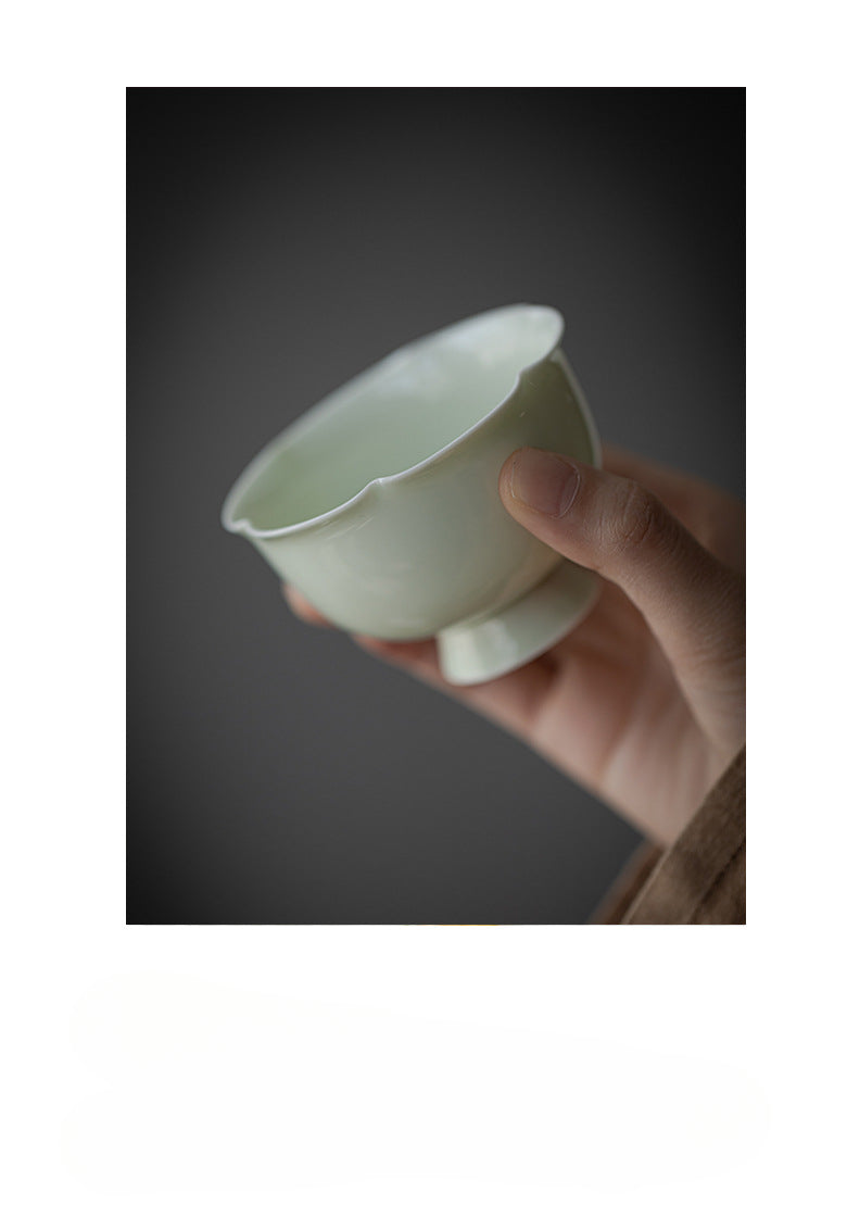 Gohobi Apple Green Handmade Floral Master Cup