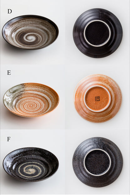 [Made in Japan] Gohobi Minoyaki Ceramic Deep Plate