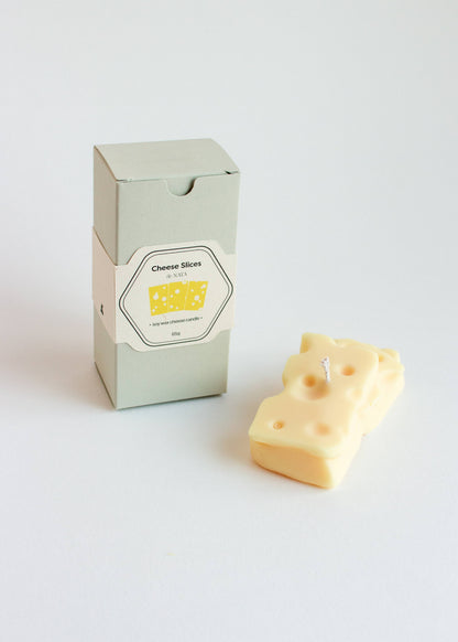 Nata Concept Store Cheese Slices Candle [Made in the UK]