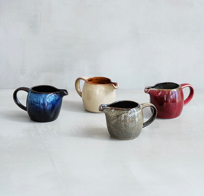 Gohobi Iridescent Ceramic Milk Jug