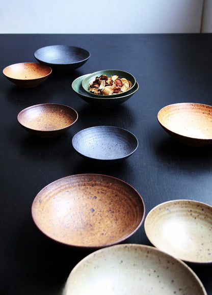 Gohobi Jiutu Coarse Pottery Plate