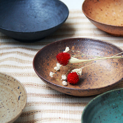 Gohobi Jiutu Coarse Pottery Plate