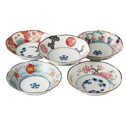 Gohobi Handmade Japanese Minoyaki Traditional Ceramic Plate [Made in Japan]