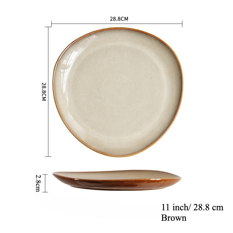Gohobi Japanese Triangular Plate