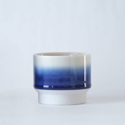 Asemi Co. Tea & Coffee Cups - Hasami Special Edition - yaki Cup Indigo Gradient [made in Japan]